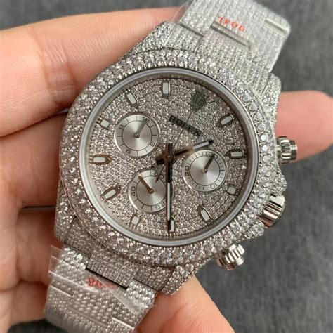 fake rolex diamond|rolex daytona knockoff.